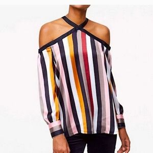 Ann Taylor Loft top‎ Festive Holiday Party